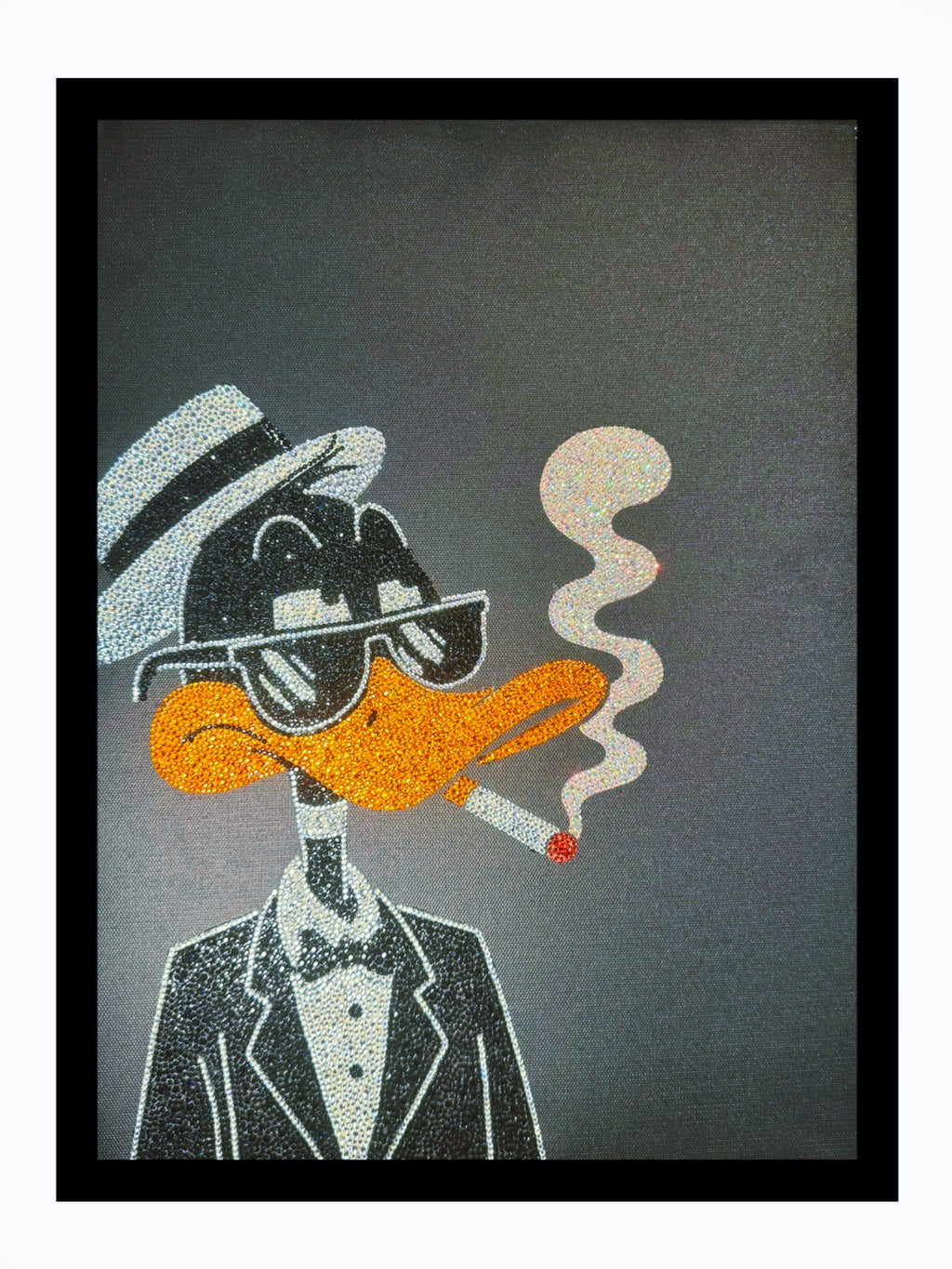 Kaczor Duffy z papierosem