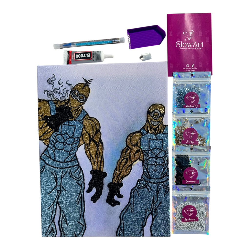 Minionki po siłowni