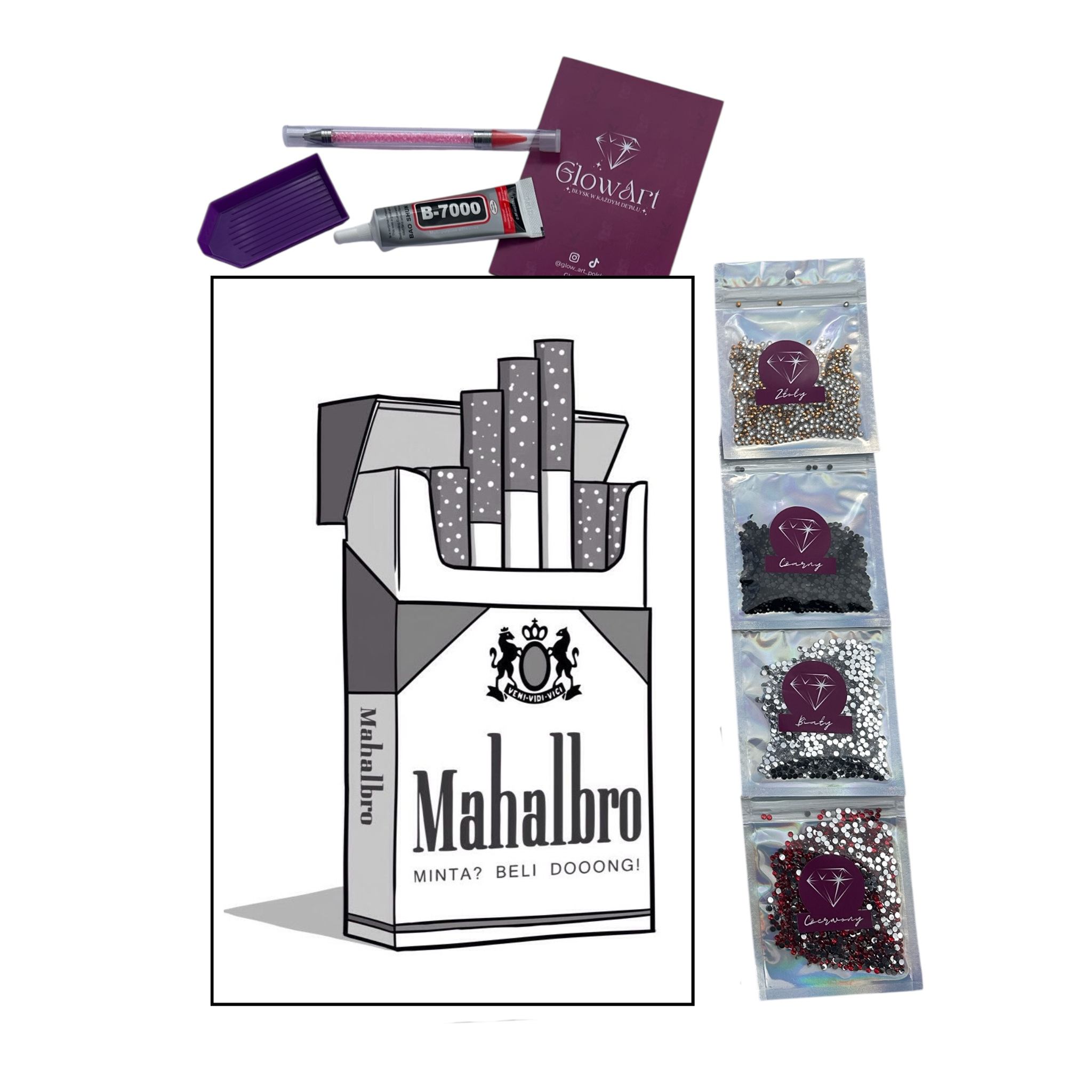 Paczka papierosów "Mahalbro"